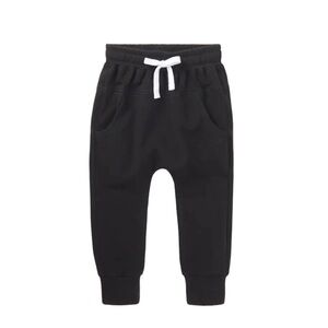 Little Bipsy Black Kids Joggers